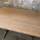 Bureau table console bois métal Louis Vuitton
