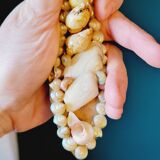 Mirror facing hand or hanging vintage shells