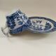 Blue Willow porcelain cup