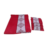 Basque tablecloth and towels