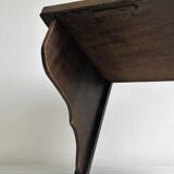 Antique wooden wall shelf.