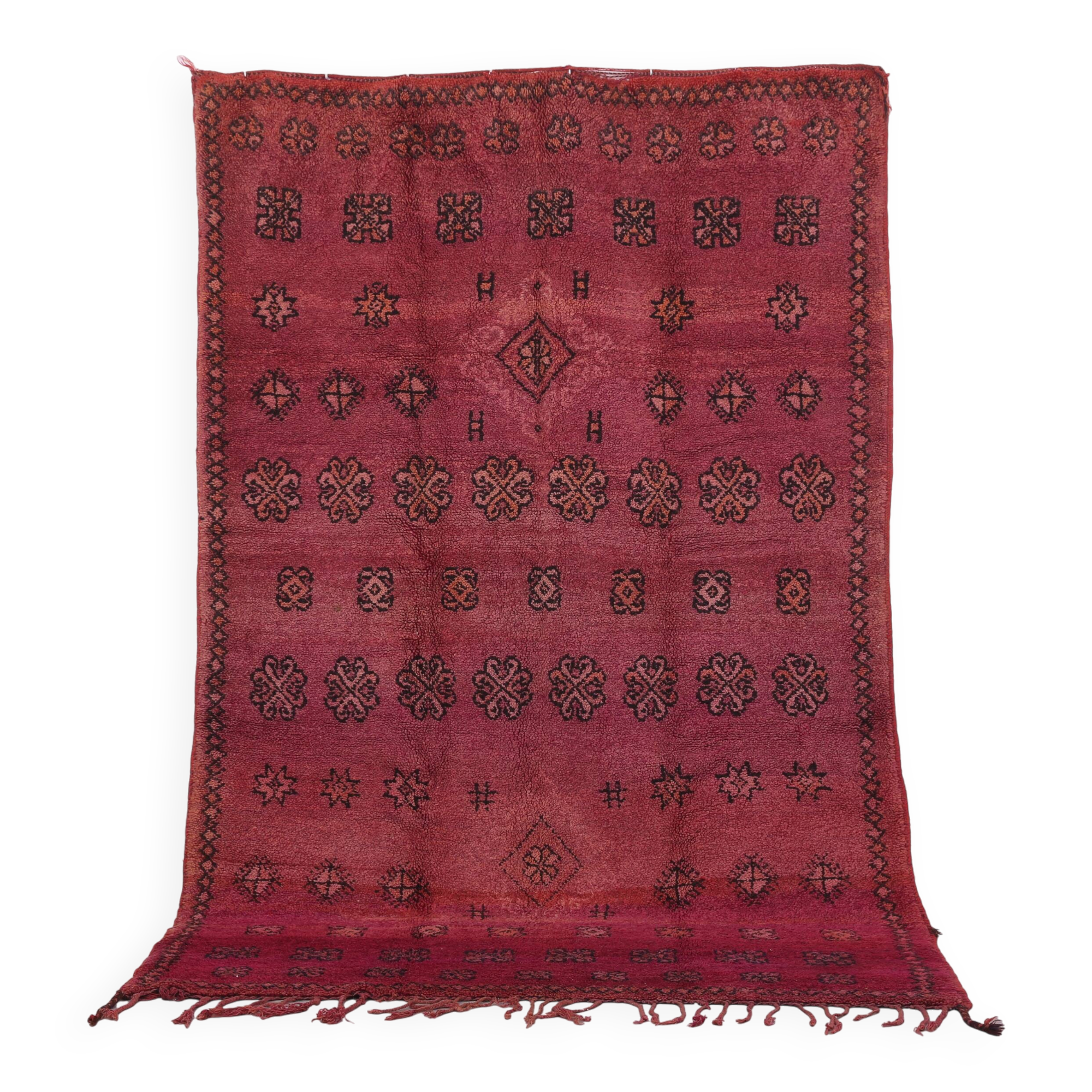 Vintage Moroccan Rug 171 x 275 cm - Berber Wool Rug - Handmade Rug Bohemian