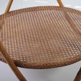 Set de 3 chaises + table en bambou par Alan Fuchs pour Uluv, 60s