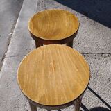 Suite of 2 baumann stools from 1950