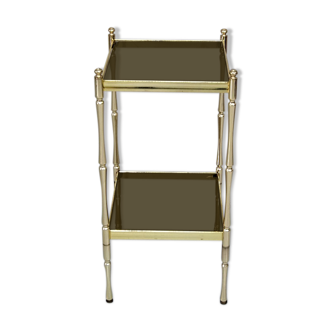 Hollywood Regency Italian brass etagere, 1970s