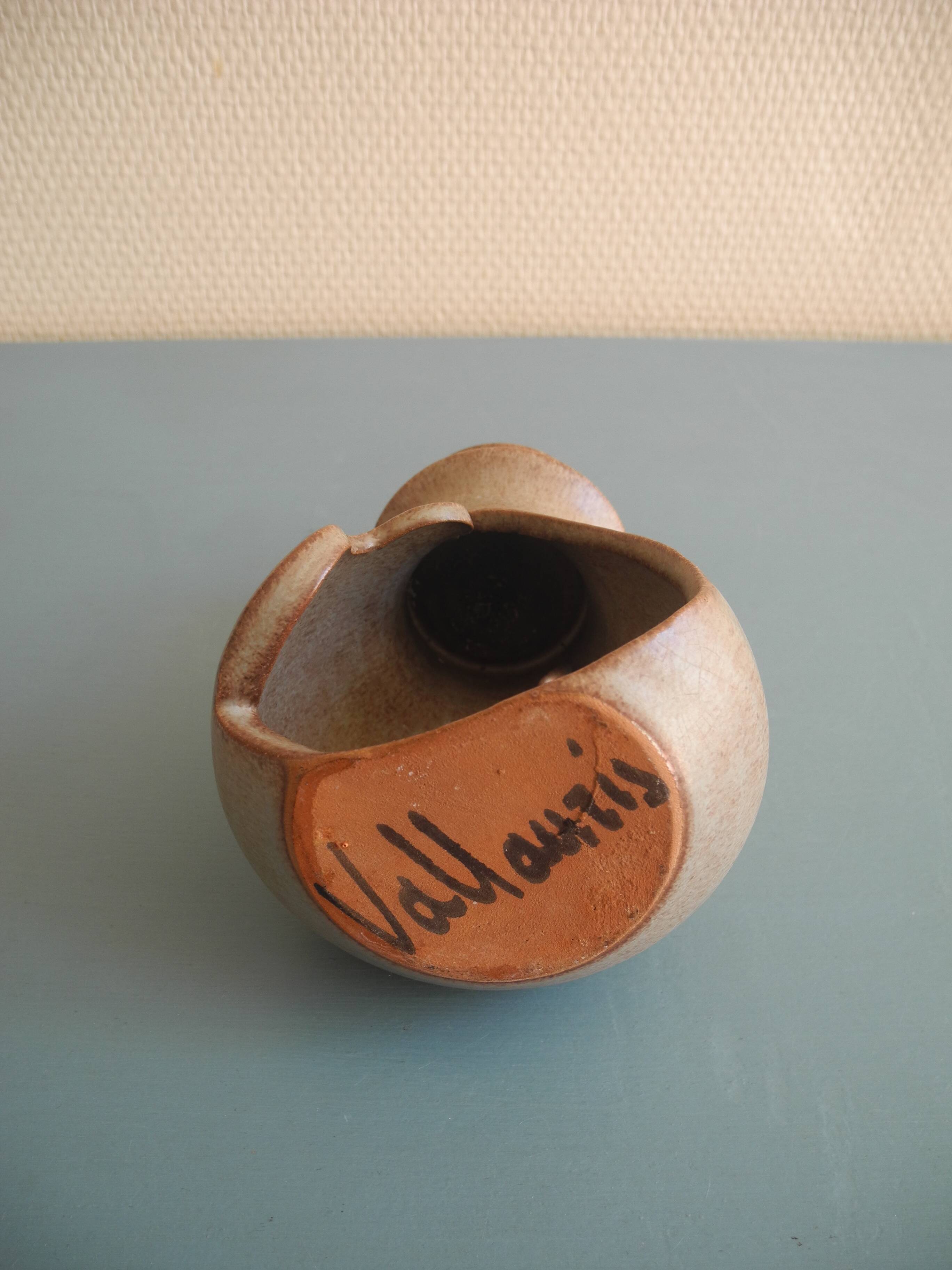 Vallauris vintage candlestick tealight holder