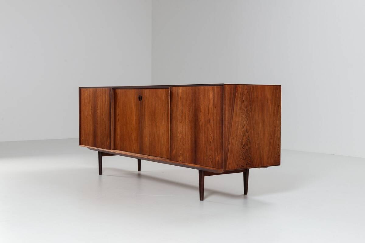 Henry Rosengren Hansen sideboard rosewood Denmark 1960