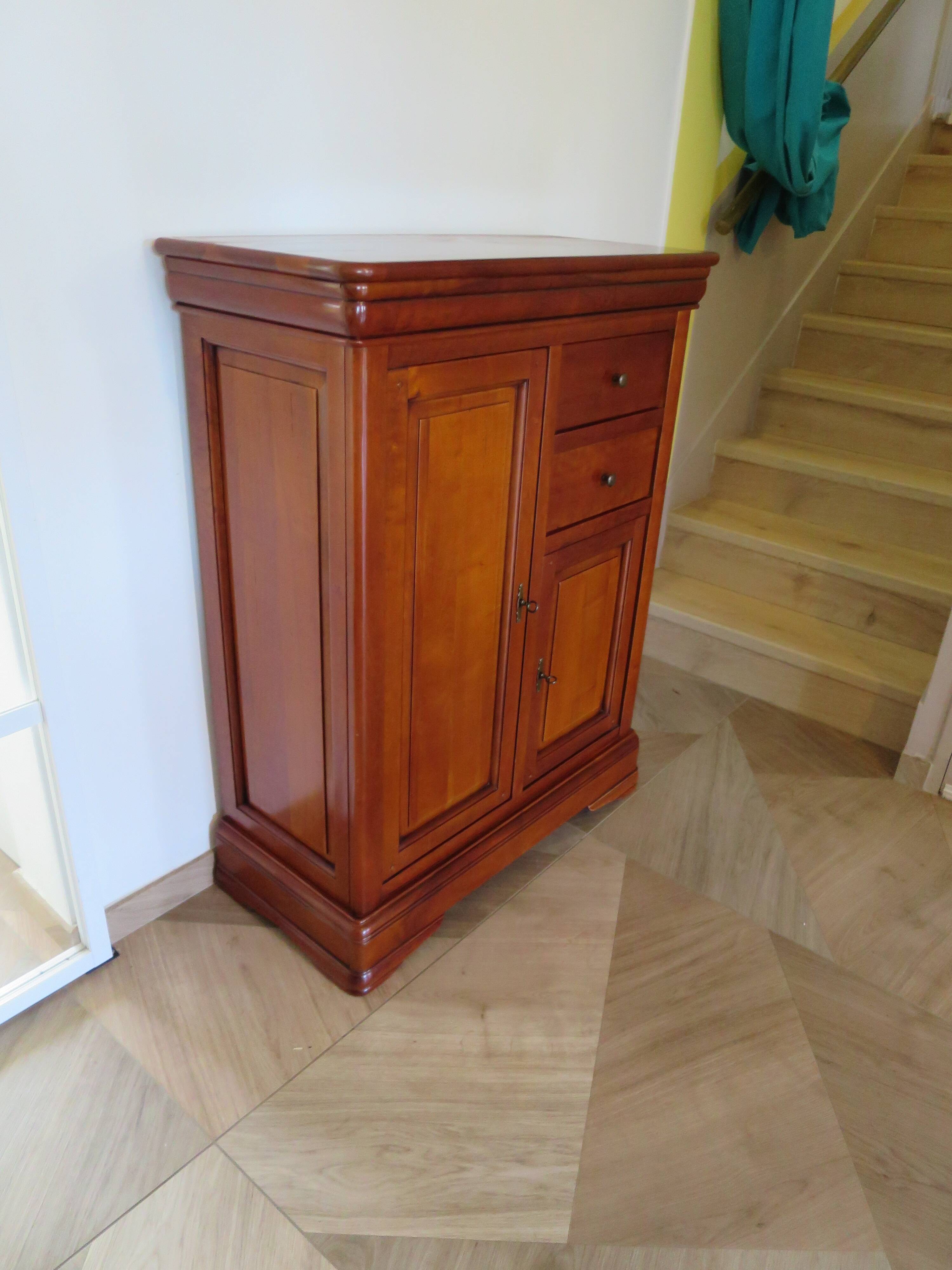 Sideboard - Entrance furniture - 2 drawers - 2 doors - solid wood