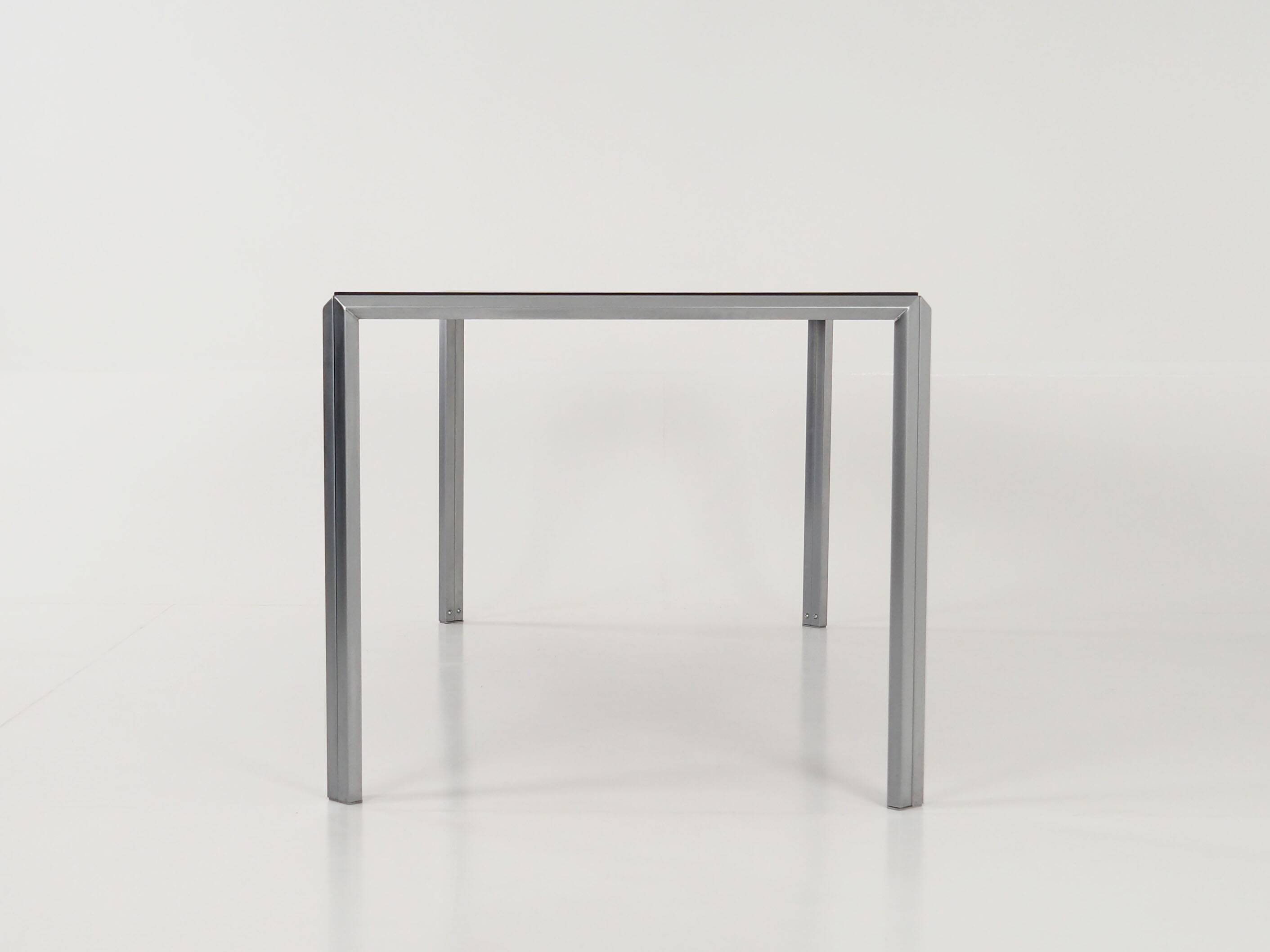 Aluminium desk, Scandinavian design, 1980s, manufacture: Montana Furniture