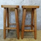 Wooden bar stools