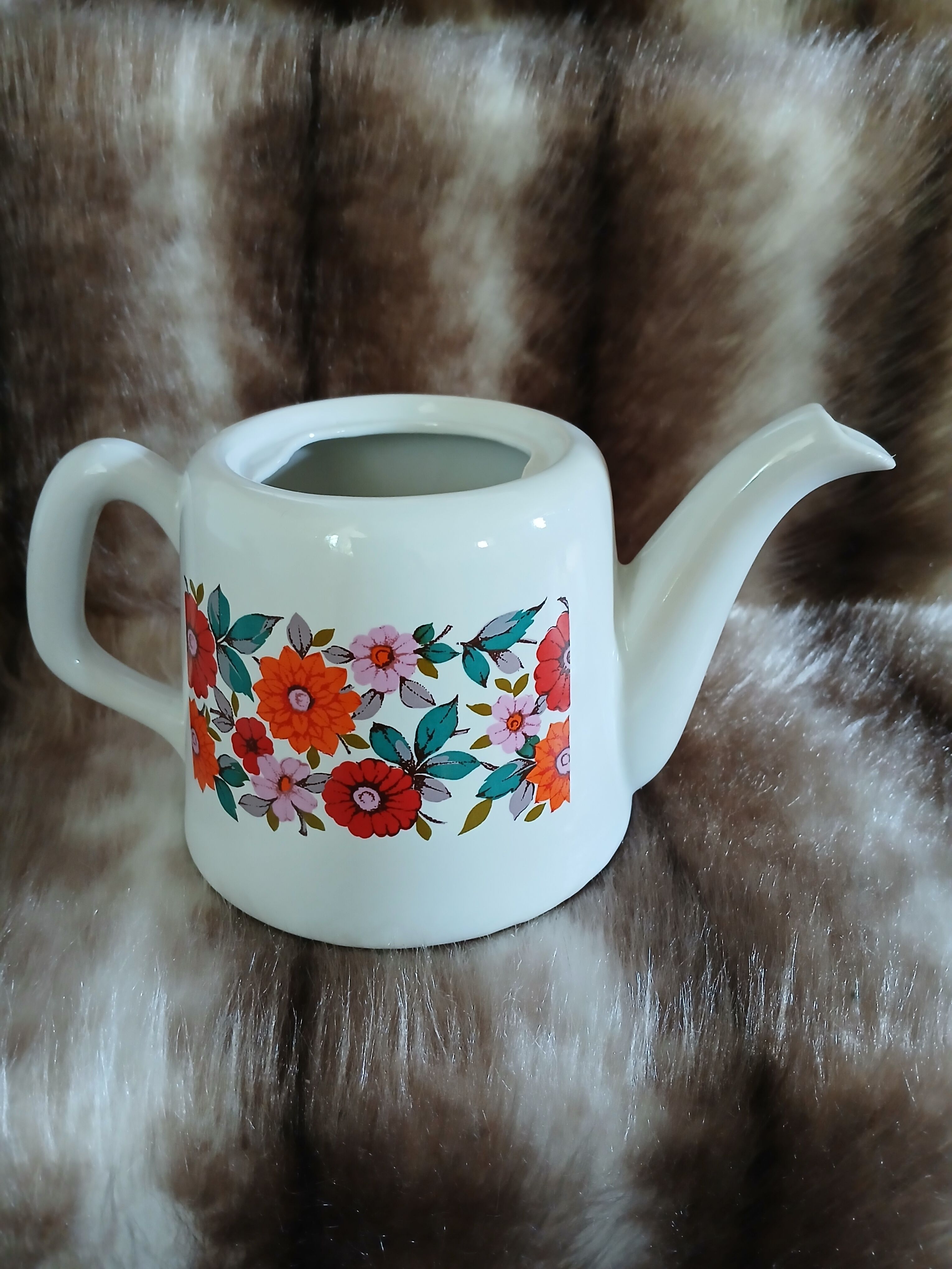 Vintage coffee pot + milk jug