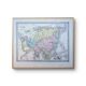 Asia, antique map, printed in 1852. Authentic.