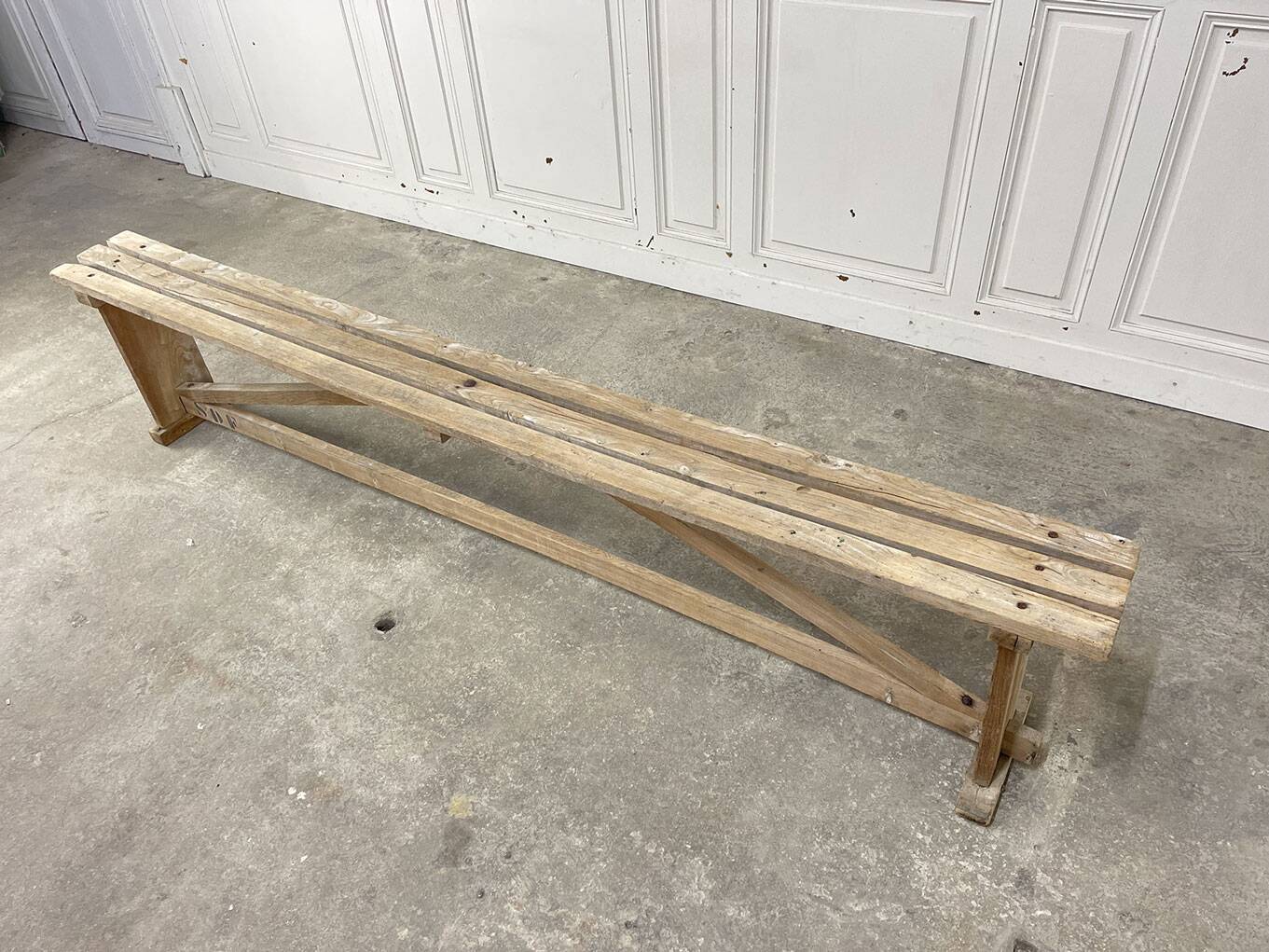 Slatted benches 1930 in beech