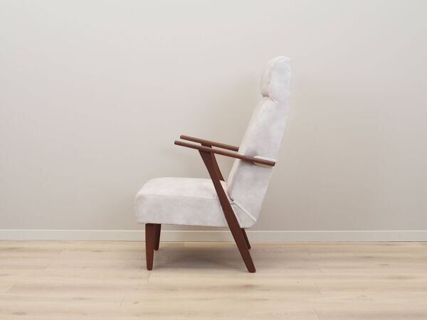 Fauteuil en teck, design danois, années 1970, production : Danemark