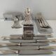 Ménagère Ercuis complete 6*4 silver metal cutlery