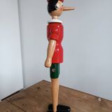 Wooden Pinocchio from the 80s Italy