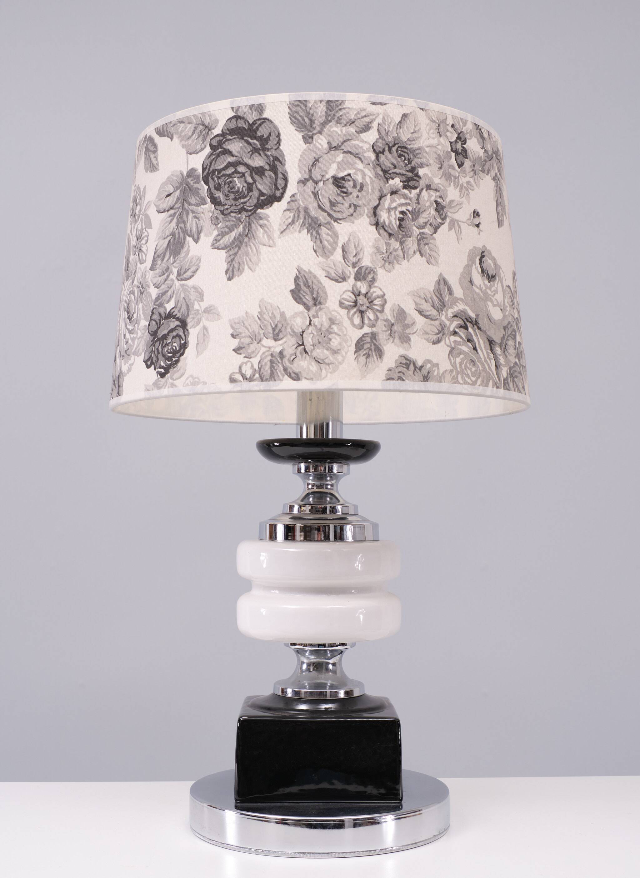 Ceramic table lamp attrib Cari Zalloni 1970s Italy