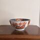 Antique Imari Bowl Plate Japan Meiji Xianfeng Flowers