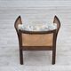 1970s, Danish design by Illum Wikkelsø, armchair model "Plexus", teak wood,
