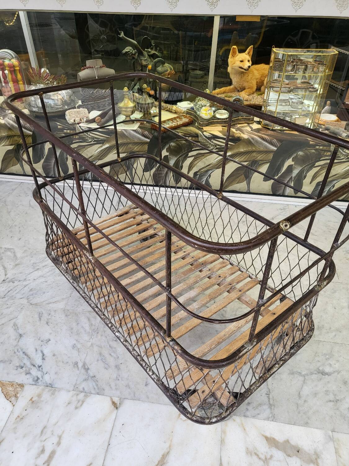 Old baker's cart