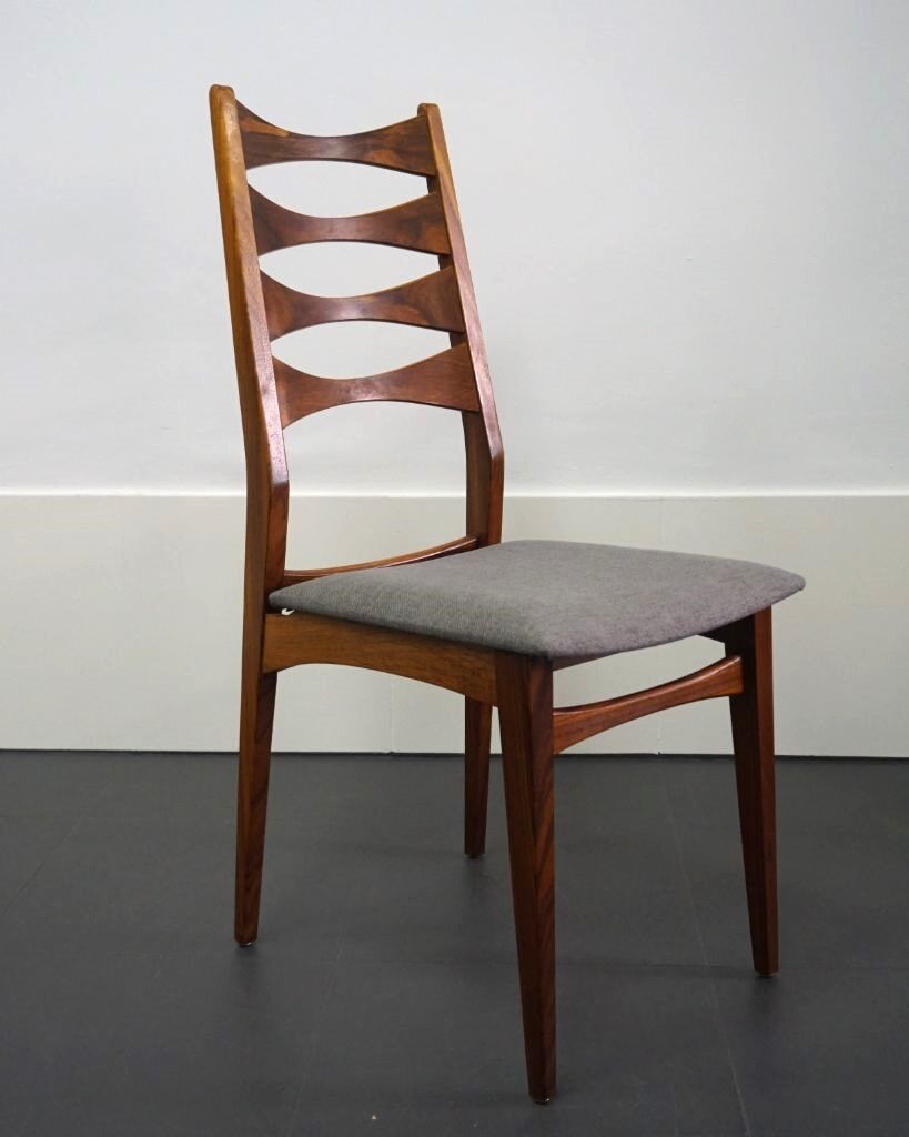 Ensemble de 4 chaises danoises années 60