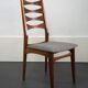 Ensemble de 4 chaises danoises années 60