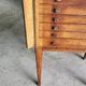 Meuble menagere art deco en chene