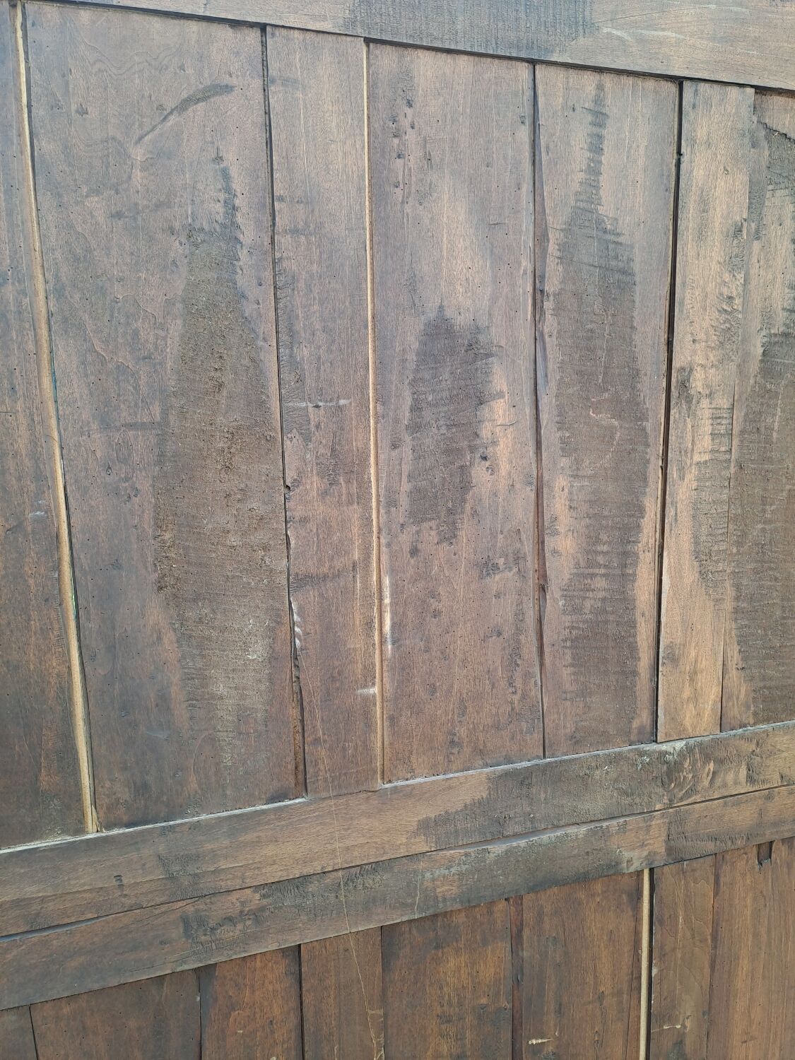 Louis Philippe blond walnut bookcase