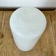 Vintage White Porcelain Ceiling Light with Milk Glass, 1970s
