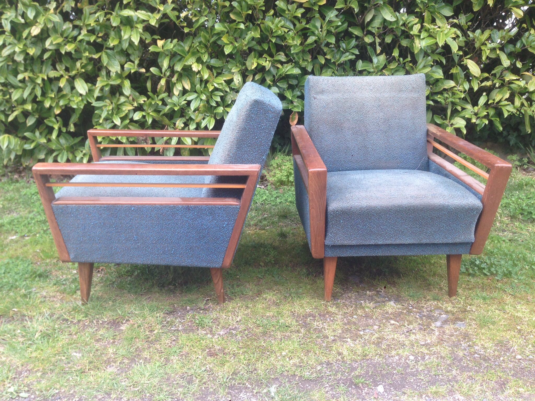 Cocktail chairs of Eastern country origin 60s