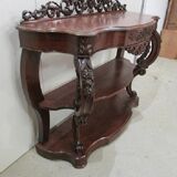 Mahogany Napoleon III console