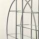 Bauhaus ronde en tubulaire chromé et verre