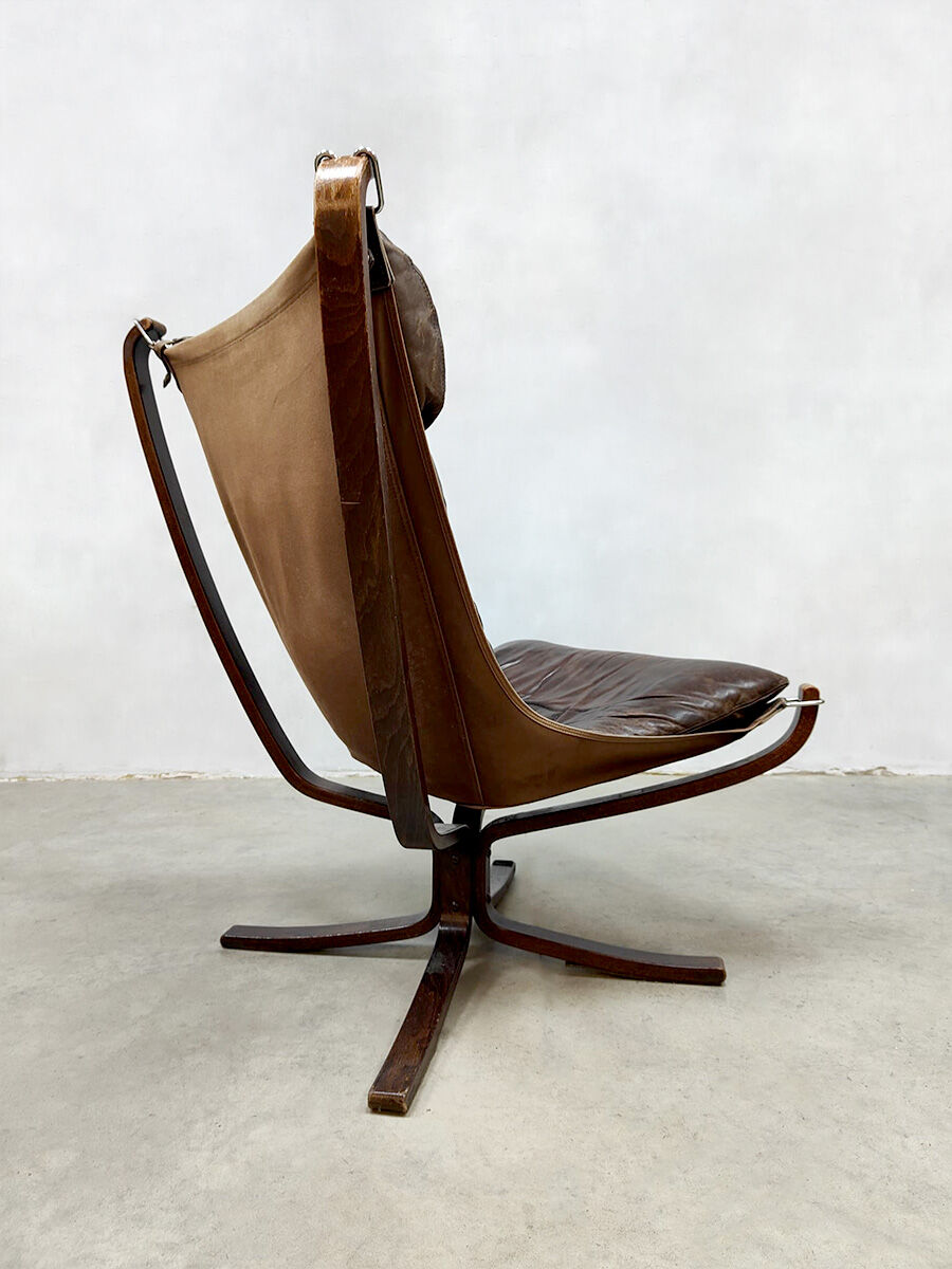 Vintage 'Falcon' easy chairs