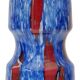 Vase en verre bleu de Prachen Glass Works