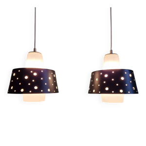 Duo de suspensions scandinaves - blanche