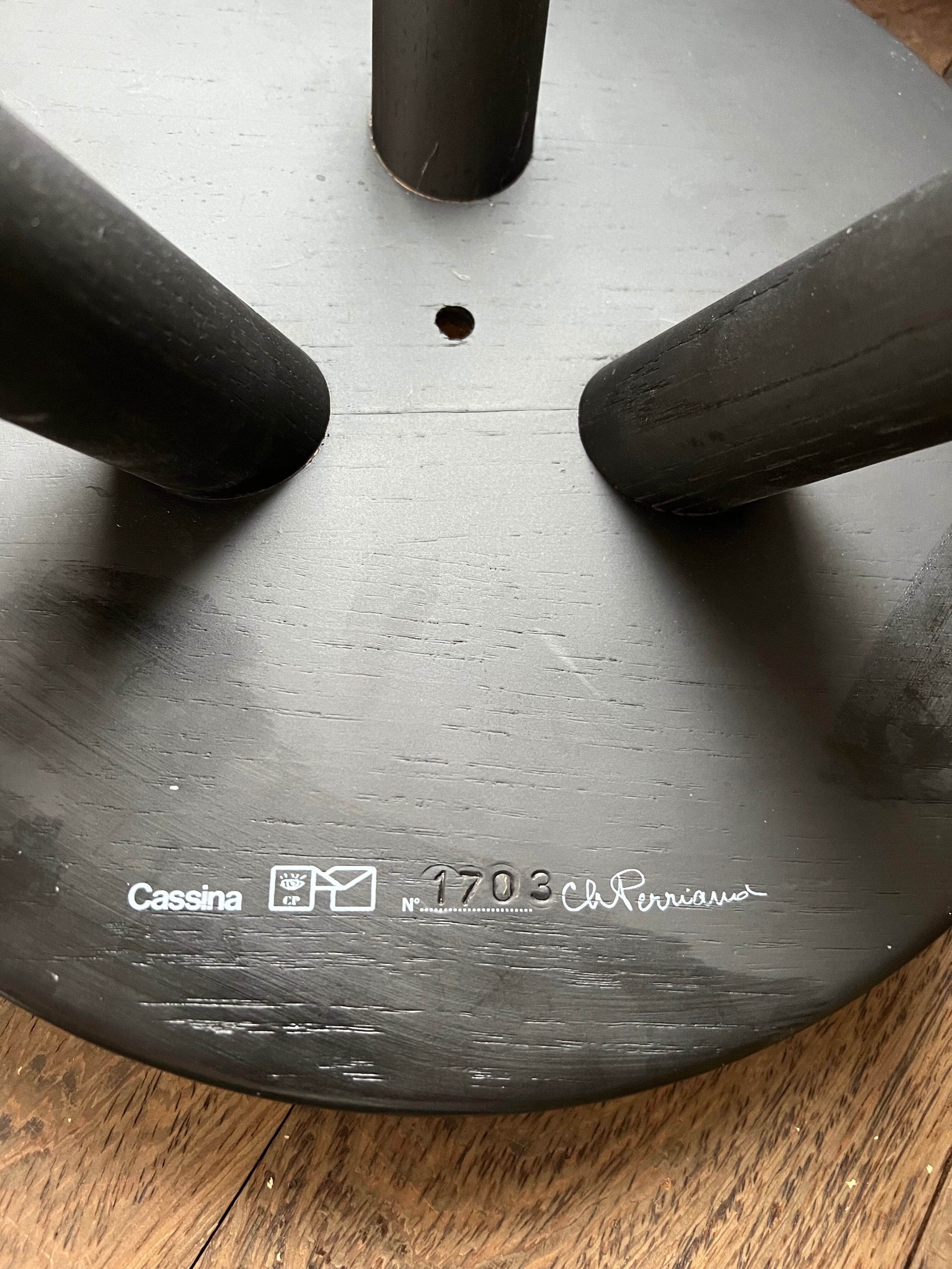 Stool 524 Berger by Charlotte Perriand