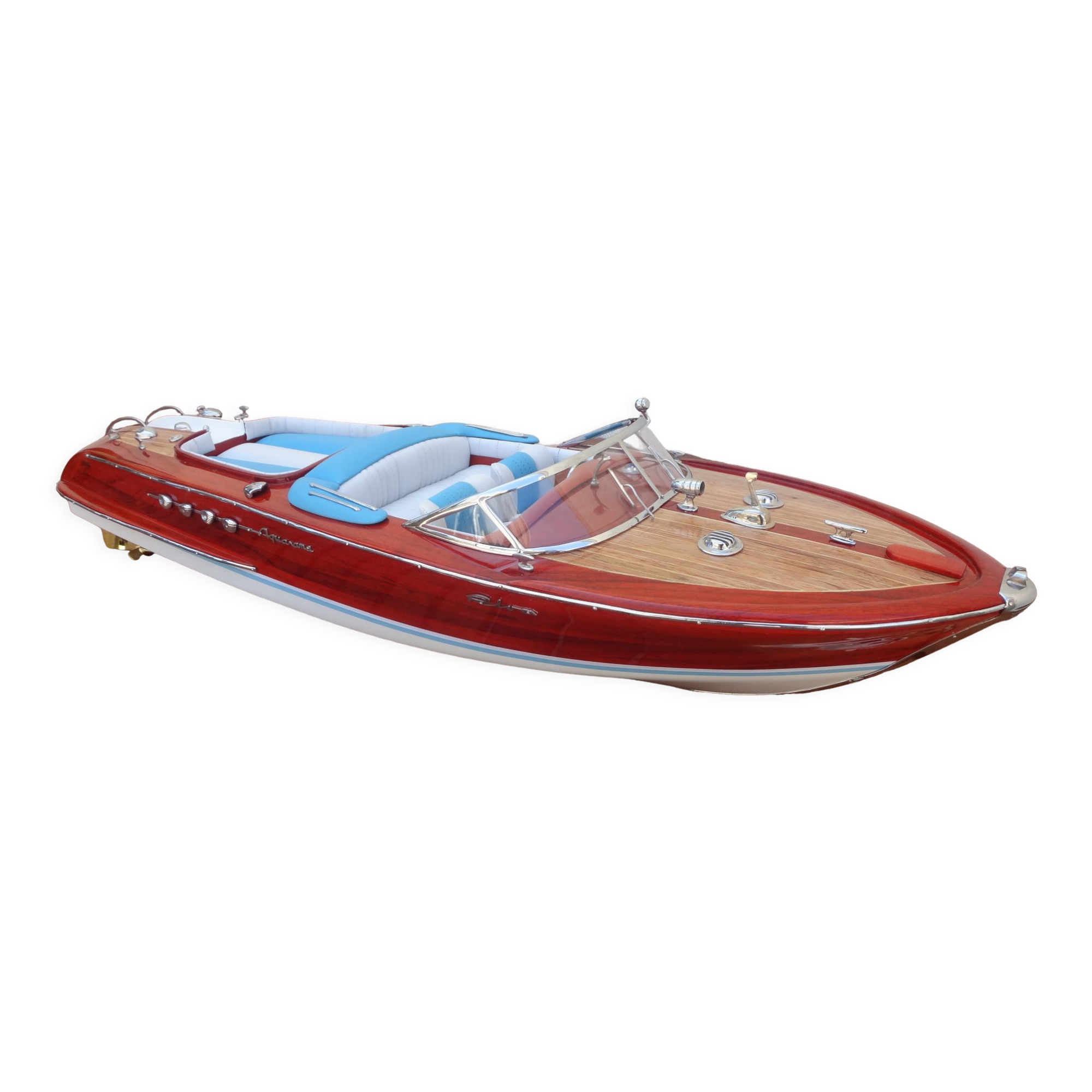 Model boat Riva Aquarama 63 cm