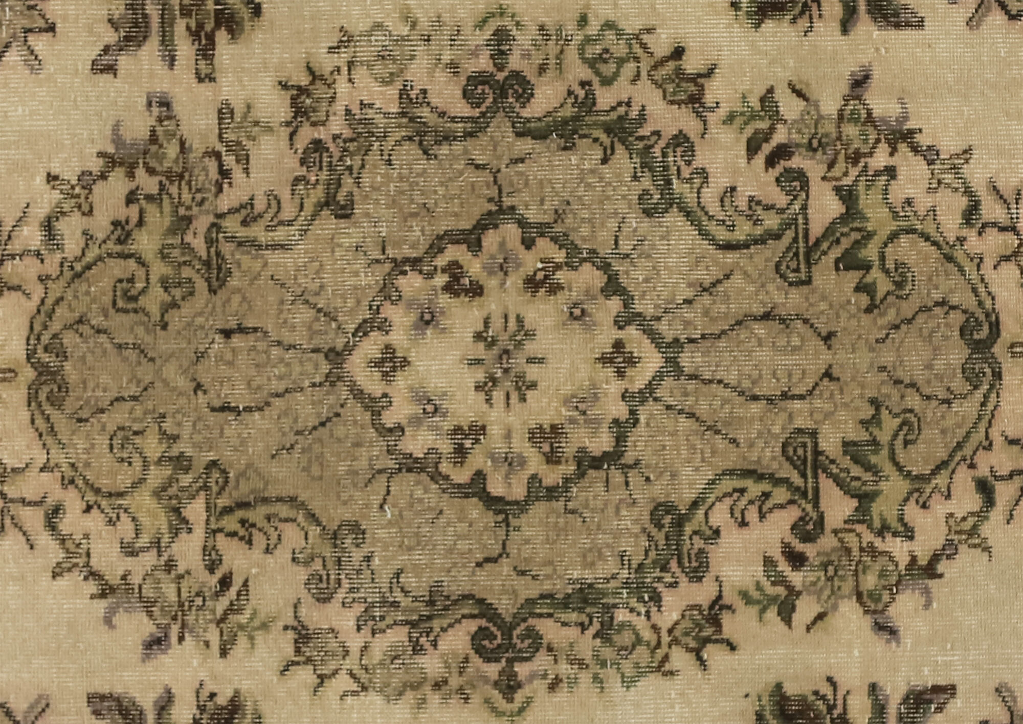 Anatolian handmade vintage rug 281 cm x 168 cm