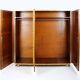 Restored Bauhaus Chromed Tubular Steel Wardrobe from Hynek Gottwald, 1930s
