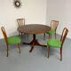 Table repas design Gianfranco Frattini pour Bernini model 522 année 60