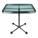 Large black Italian coffee table by Allegri Arredamenti, 1970s.