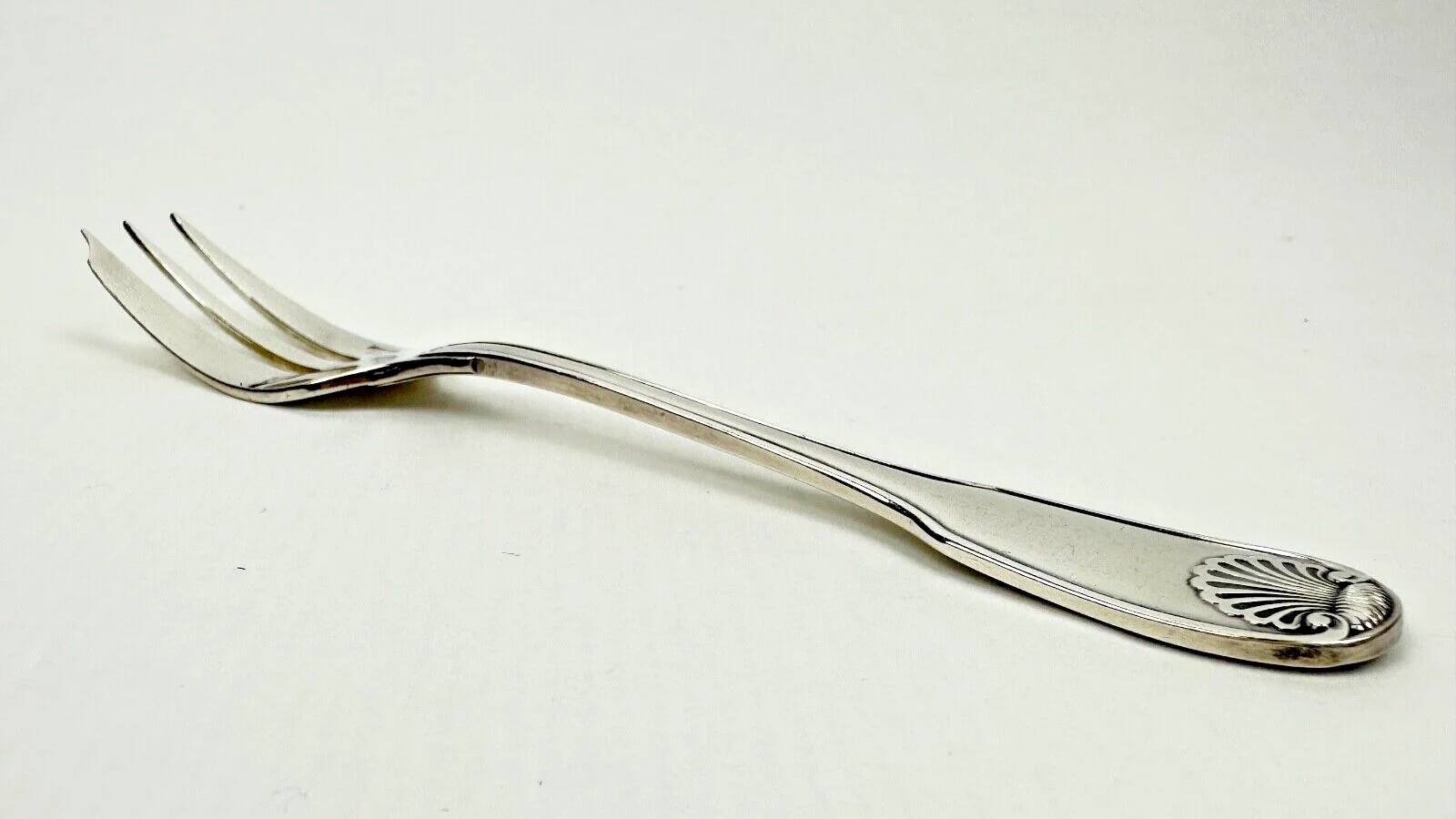 6 fourchettes à gâteau Christofle, ancien modèle Vendôme