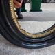 Napoleon III oval mirror