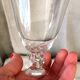 Suite of 11 glasses of white wine in crystal daum model orval