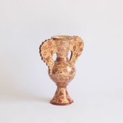 Vases Néoclassiques Espagnols en Cuivre Lustré, 19e