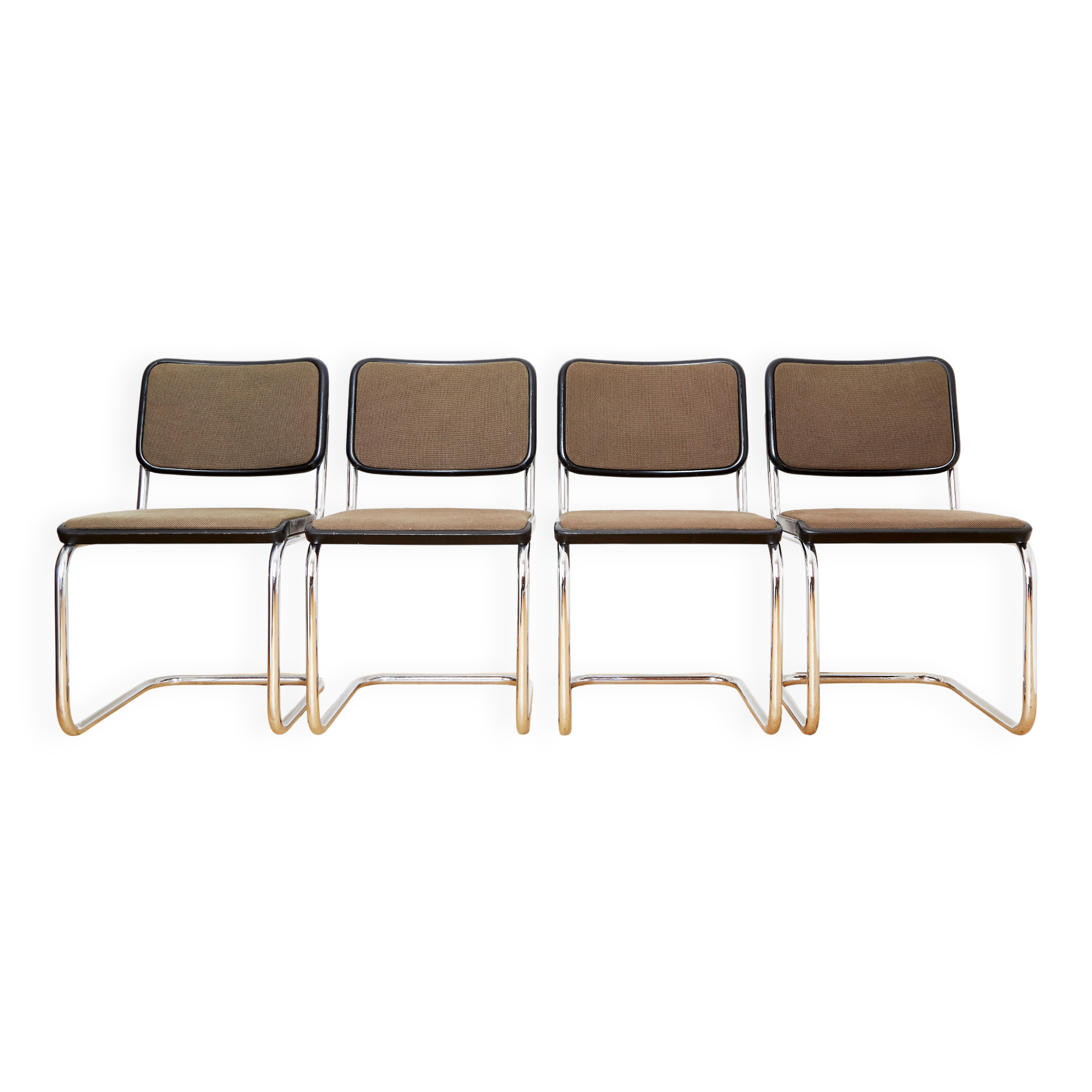 Chaise cantilever S32 de Marcel Breuer pour Thonet, lot de quatre