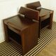Paire de chevets en palissandre "Sornay" vintage