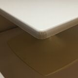 Coffee table tulip feet Stamp Nurieux, France, year 1970