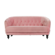 Pink design sofa from the tray of "I love you etc.".