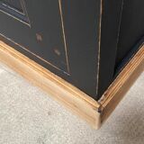 Bonnetière armoire parisienne noire